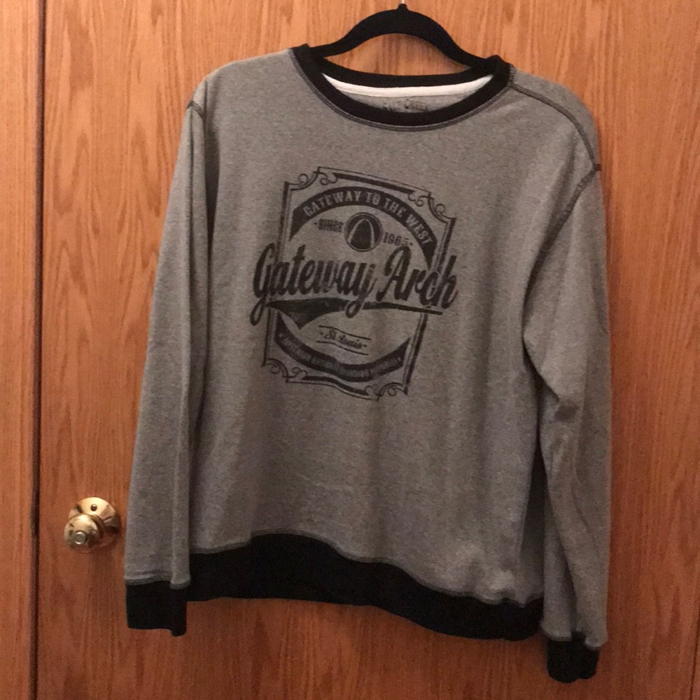 Gray Gateway Arch Sweater (never worn)